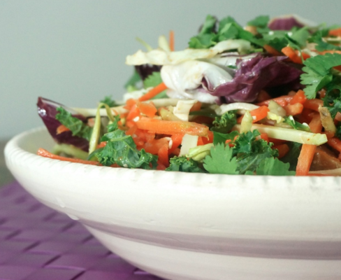 5 Minute Skinny Asian Salad