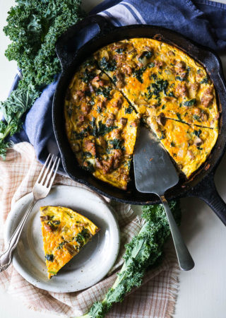 Sausage and Mushroom Frittata