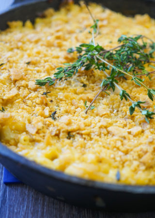 Baked Butternut Mac and Cheese