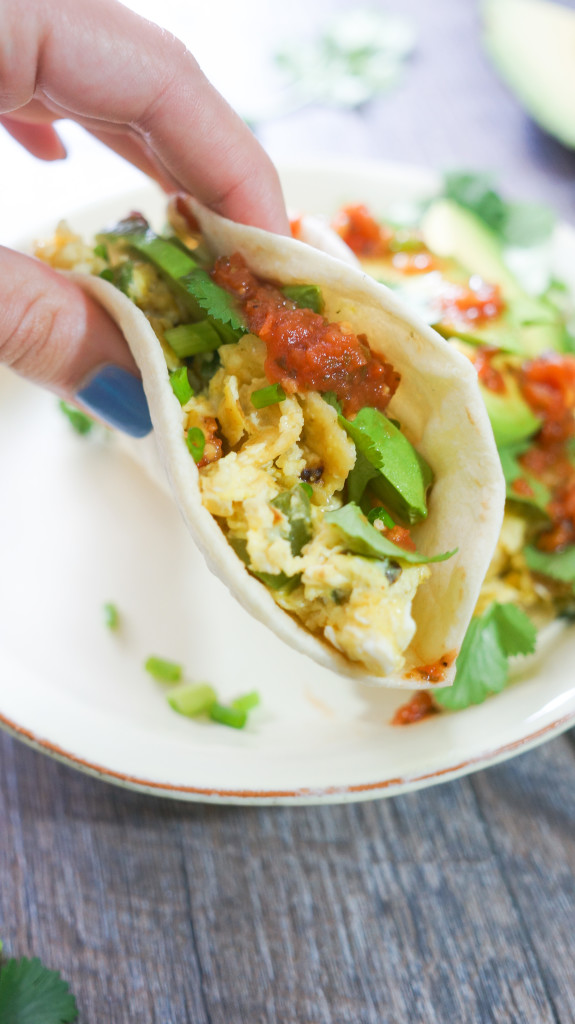 Migas Breakfast Tacos. One of my favorite Austin breakfast foods made right in your own kitchen!