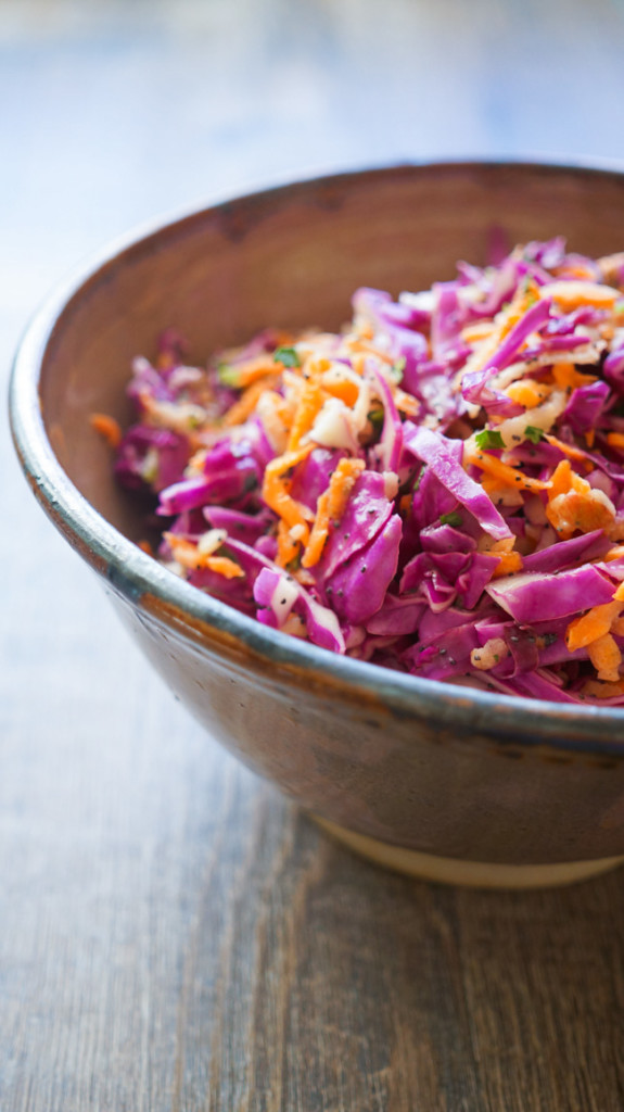 Spicy Cilantro Coleslaw