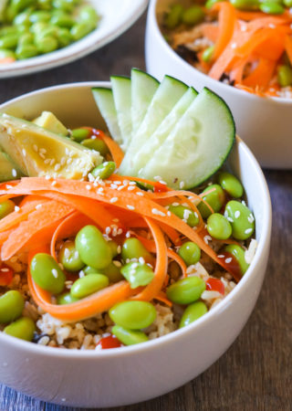 Sushi Inspired Rice Bowl