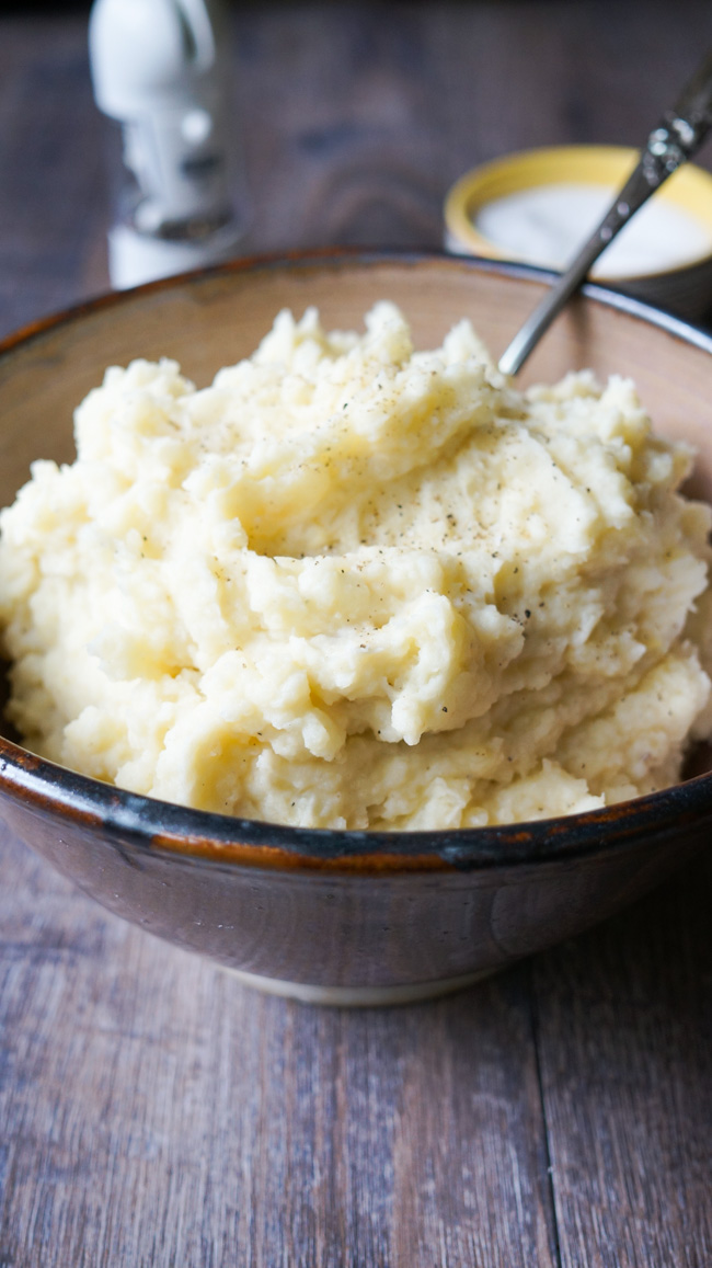 Garlic Ranch Mashed Potatoes. Use your pressure cooker to whip them up in only 10 minutes!