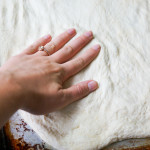 Homemade Pizza Dough. Easy to make and ready to bake in 20 minutes or less!