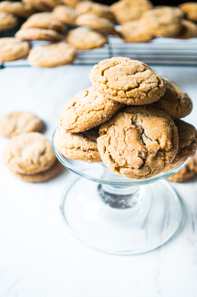 Foolproof Gingersnap Cookies. Perfectly soft and chewy cookies flavored with molasses, ginger, and cloves. 