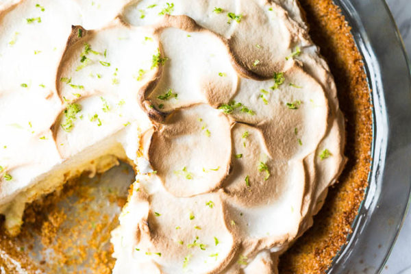 Key Lime Pie with Fluffy Meringue