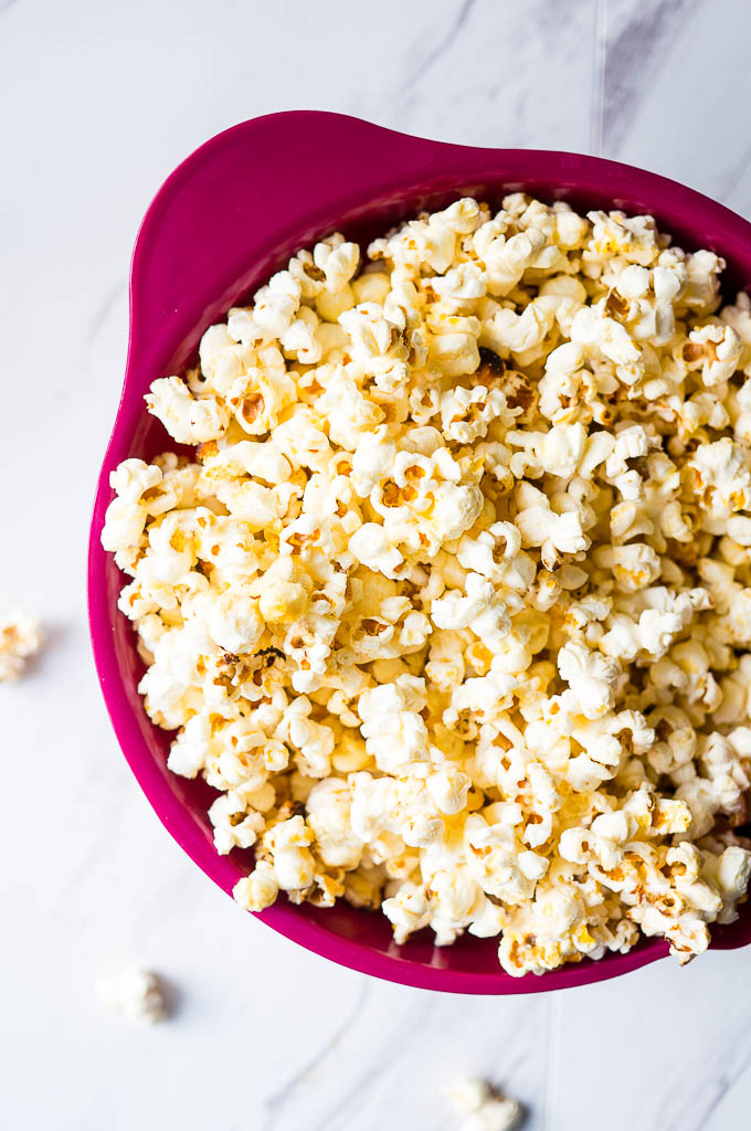 Stovetop Kettle Corn - my all time favorite crispy snack guaranteed to satisfy your sweet tooth.