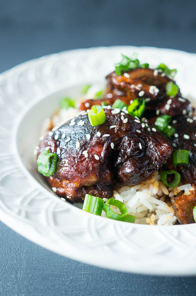 Honey Garlic Sticky Chicken. A beginner pressure cooker chicken meal with asian flare and a whole lot of taste!