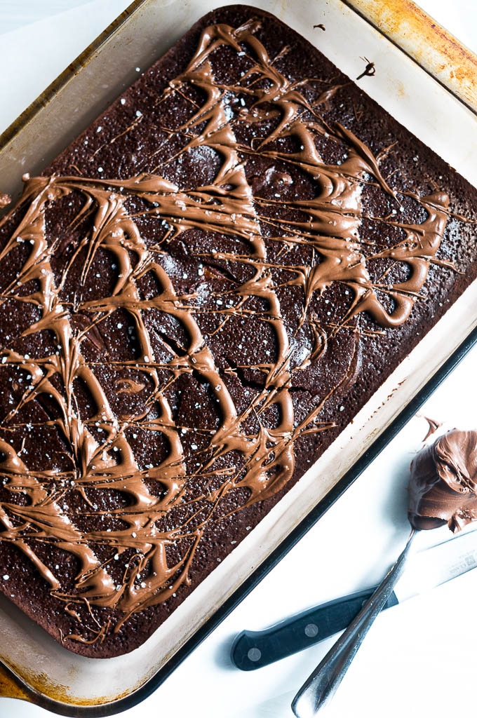 5 Ingredient Mocha Nutella Brownies. Using only a boxed brownie mix along with 4 common pantry ingredients, these rich and fudgey brownies are everything dreams are made of!