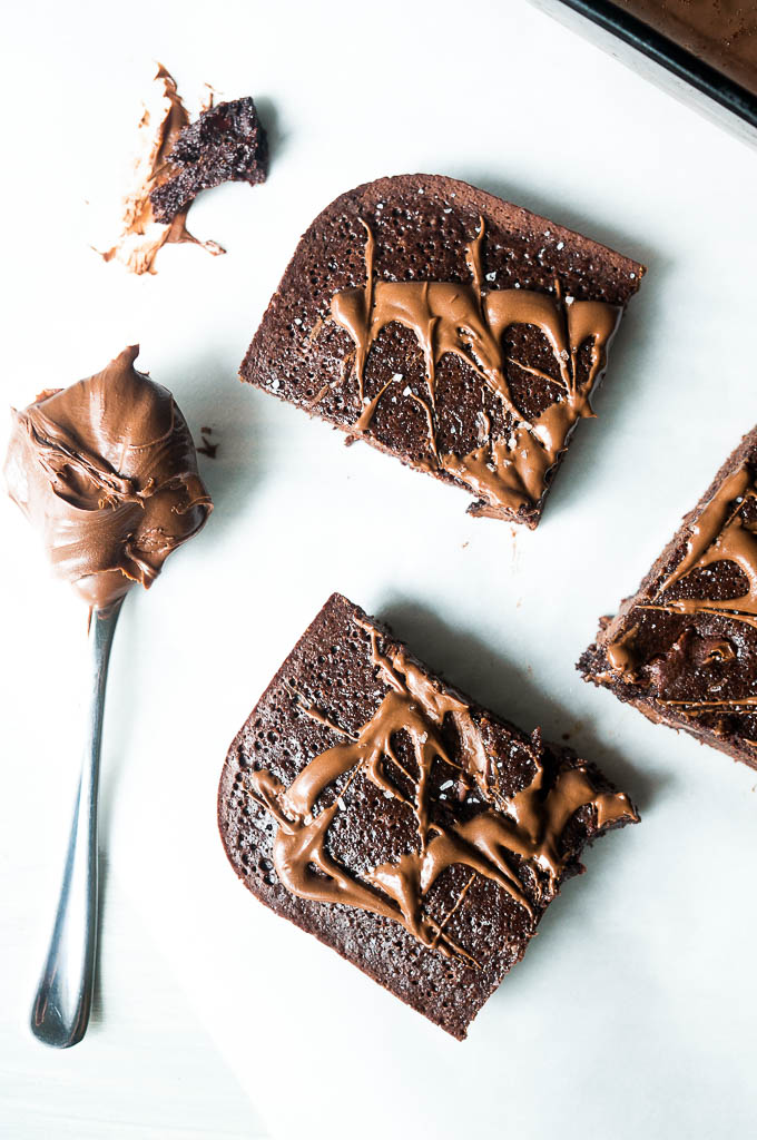 5 Ingredient Mocha Nutella Brownies. Using only a boxed brownie mix along with 4 common pantry ingredients, these rich and fudgey brownies are everything dreams are made of!