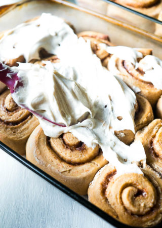 Carrot Cake Mix Cinnamon Rolls