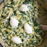 Fusilli with Ricotta and Spinach is light, fresh, creamy, and utterly irresistible.