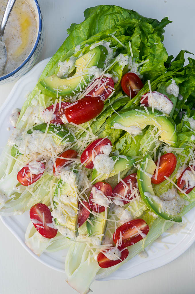 For those times when you need a quicker than quick salad, Half Wedge Caesar Salad is the way to go!