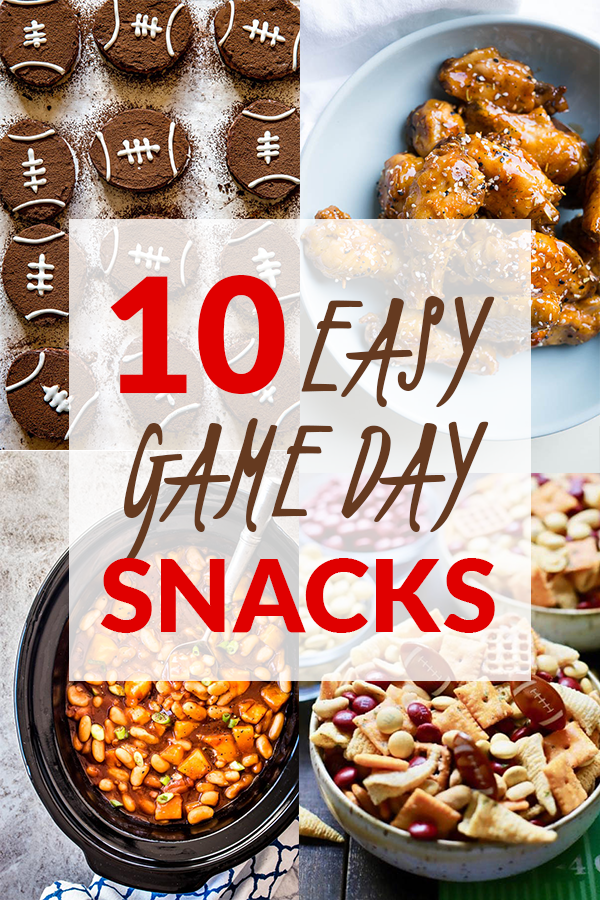 10 Easy Game Day Snacks