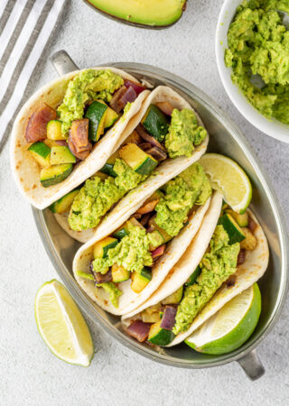 5 Ingredient Zucchini Lovin’ Tacos