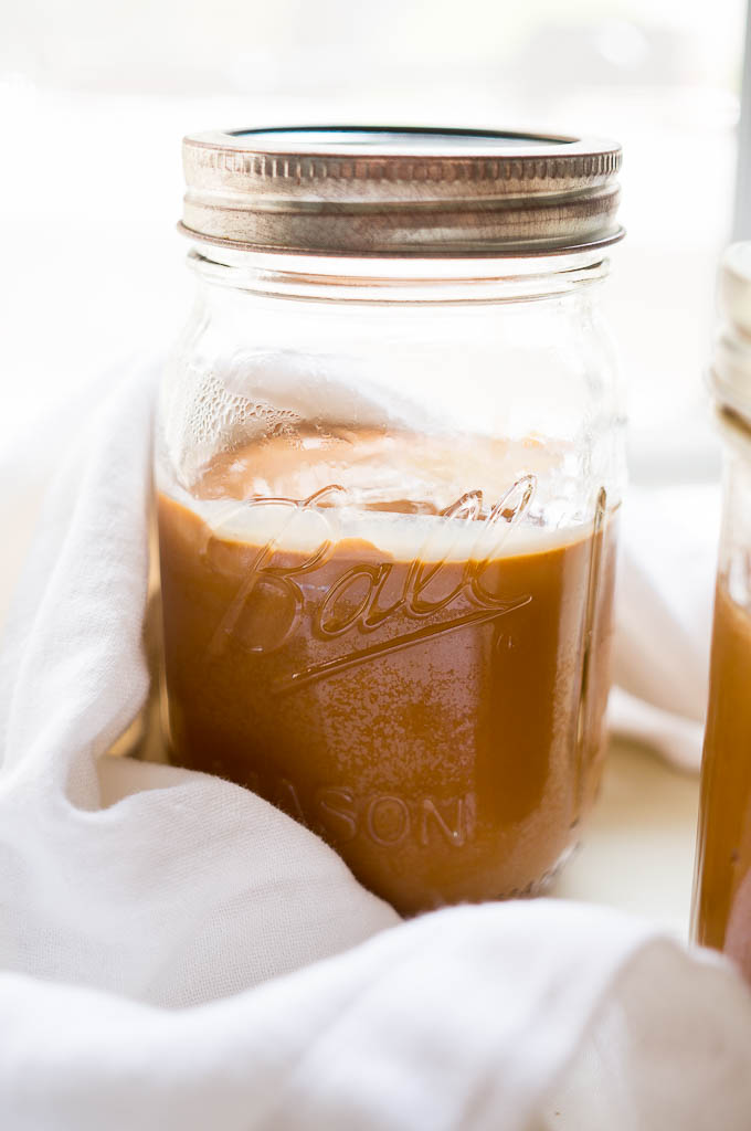 Pressure Cooker Gooey Caramel - step by step instructions to making your first batch of pressure cooker caramel!