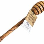 Naturally Med Olive Wood Honey Dipper/Drizzlier