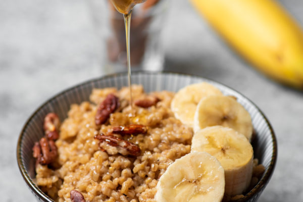 Pressure Cooker Banana French Toast Oats